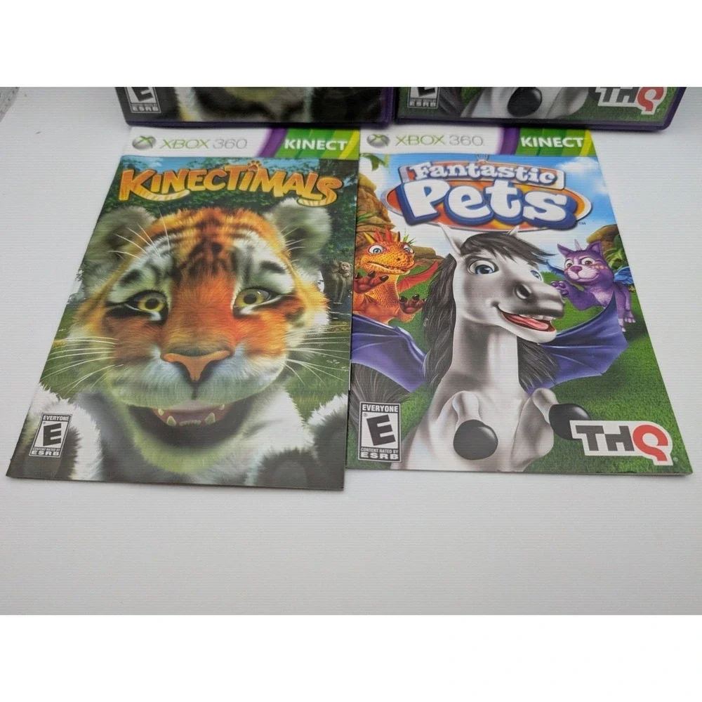 Kinectimals & Fantastic Pets - Microsoft Xbox 360 Complete CIB Tested